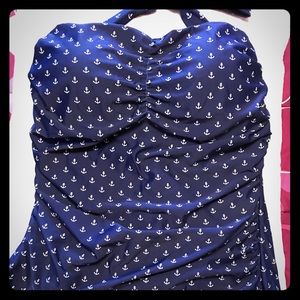 Vintage style bathing suit.